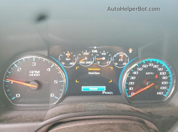 4JGDF6EE4HA846608 2017 CHEVROLET SUBURBAN Blue ხელსაწყოთა პანელის ხედი