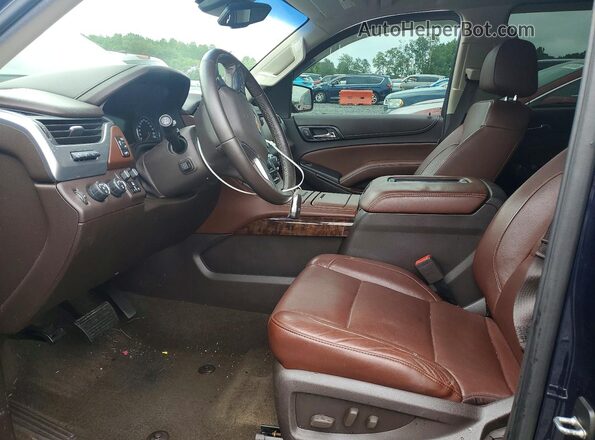 4JGDF6EE4HA846608 2017 CHEVROLET SUBURBAN Blue წინა სალონის ხედი