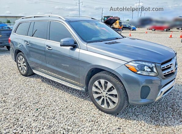 4JGDF6EE4HA846608 2017 MERCEDES-BENZ GLS Gray წინა მარჯვენა
