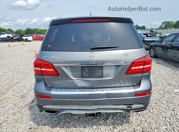4JGDF6EE4HA846608 2017 MERCEDES-BENZ GLS Gray უკანა ხედი