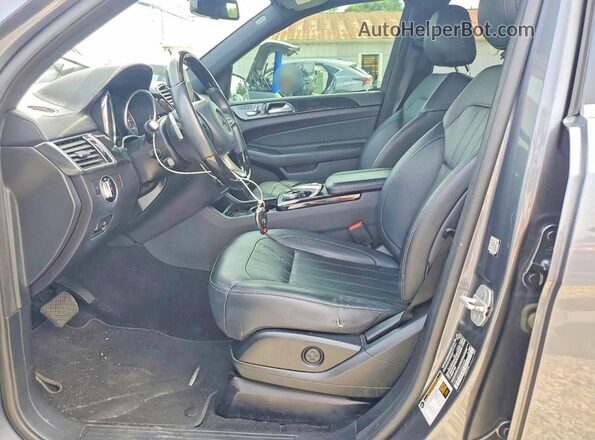 4JGDF6EE4HA846608 2017 MERCEDES-BENZ GLS Gray წინა სალონის ხედი