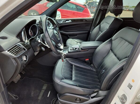 4JGDF6EE4HA942951 2017 MERCEDES-BENZ GLS White Вид салону спереду