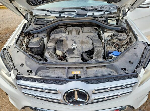 4JGDF6EE4HA942951 2017 MERCEDES-BENZ GLS White Вид підкапотного простору