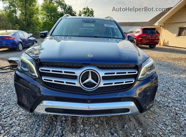 4JGDF6EE4JB180642 2018 MERCEDES-BENZ GLS Black Դիմացի տեսք