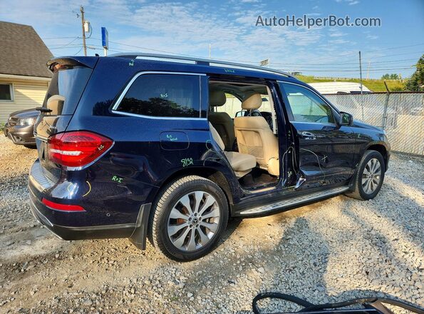 4JGDF6EE4JB180642 2018 MERCEDES-BENZ GLS Black Հետևի աջ