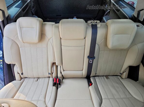 4JGDF6EE4JB180642 2018 MERCEDES-BENZ GLS Black Հետևի նստատեղերի տեսք