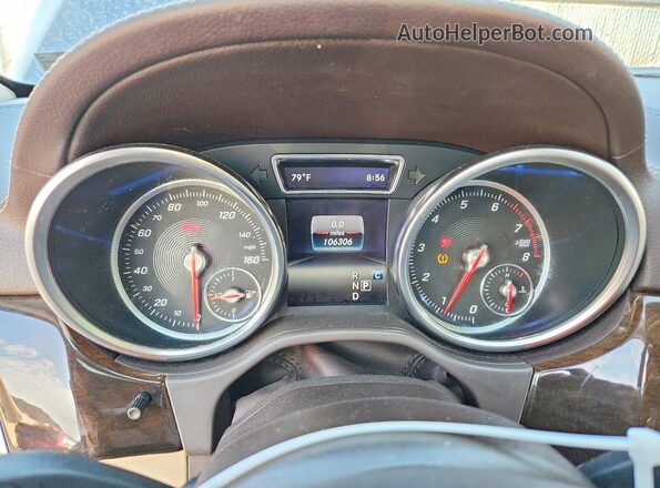 4JGDF6EE4JB180642 2018 MERCEDES-BENZ GLS Black Սարքավորումների վահանակի տեսք