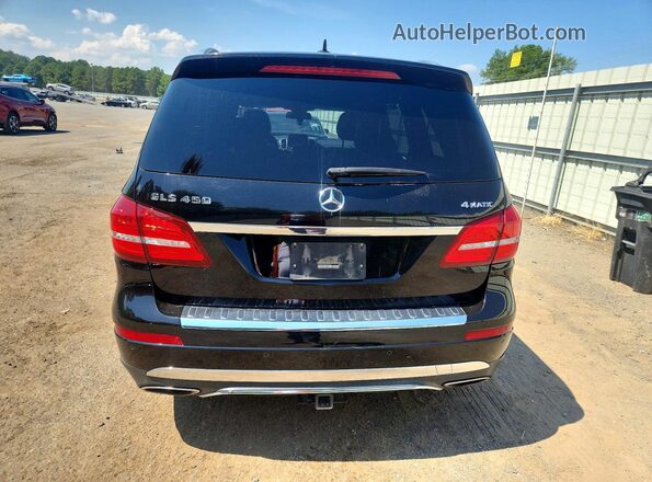 4JGDF6EE5HA789853 2017 MERCEDES-BENZ GLS Black Вид ззаду