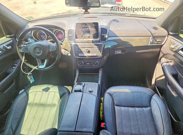 4JGDF6EE5HA789853 2017 MERCEDES-BENZ GLS Black Вид панелі приладів