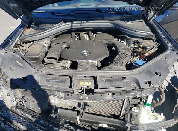 4JGDF6EE5JB089234 2018 MERCEDES-BENZ GLS Black Widok komory silnika