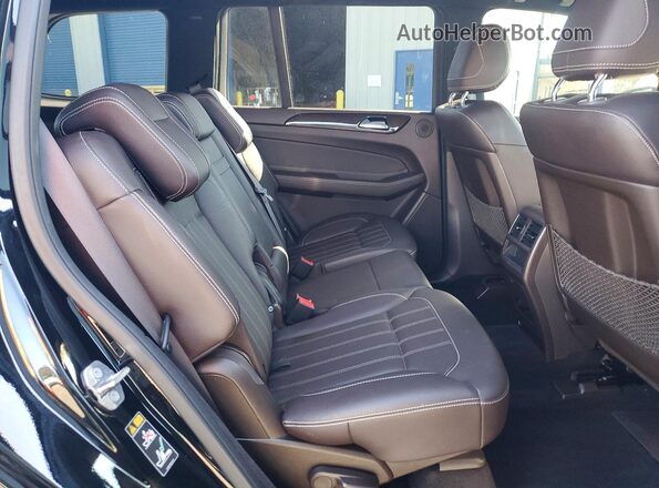 4JGDF6EE5JB089234 2018 MERCEDES-BENZ GLS Black Widok wnętrza z tyłu