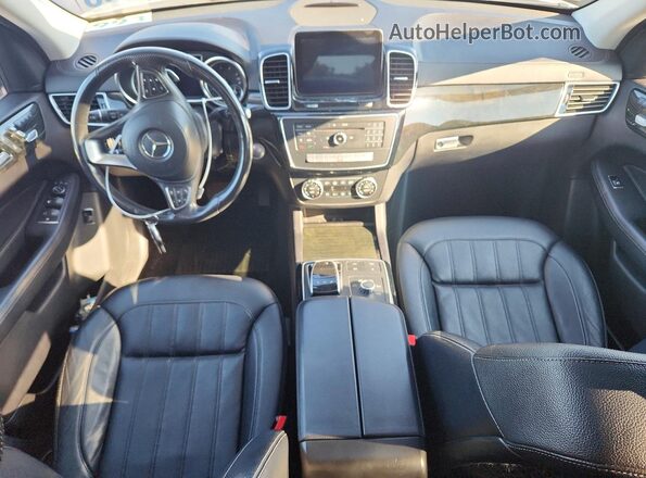 4JGDF6EE6HA786430 2017 MERCEDES-BENZ GLS Silver Առջևի վահանակի տեսք