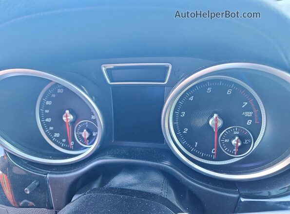 4JGDF6EE6HA786430 2017 MERCEDES-BENZ GLS Silver Սարքավորումների վահանակի տեսք