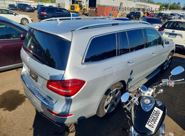 4JGDF6EE6HA786430 2017 MERCEDES-BENZ GLS Silver Հետևի աջ