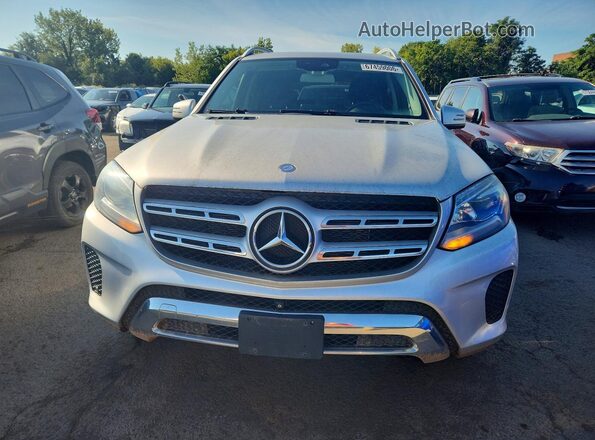 4JGDF6EE6HA786430 2017 MERCEDES-BENZ GLS Silver Դիմացի տեսք