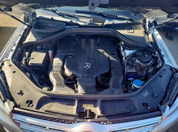 4JGDF6EE6HA786430 2017 MERCEDES-BENZ GLS Silver Շարժիչի բաժամունքի տեսք