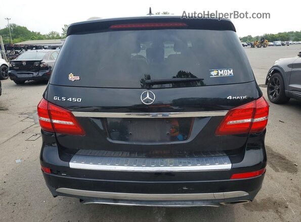 4JGDF6EE6KB228983 2019 MERCEDES-BENZ GLS Черный Вид сзади