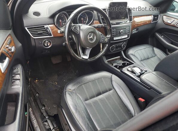 4JGDF6EE6KB228983 2019 MERCEDES-BENZ GLS Черный Вид панели приборов