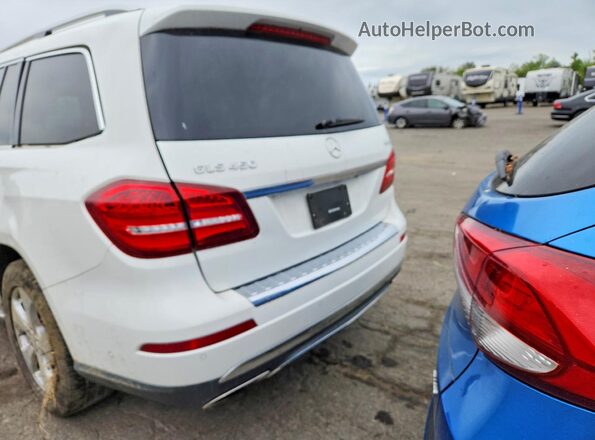 4JGDF6EE7HA767336 2017 MERCEDES-BENZ GLS White Вид ззаду