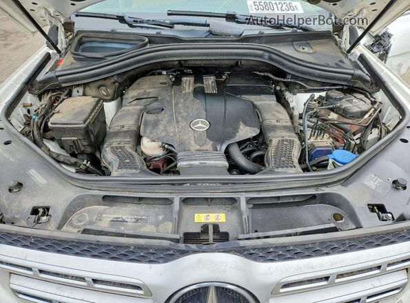 4JGDF6EE7HA767336 2017 MERCEDES-BENZ GLS White Вид задньої частини салону