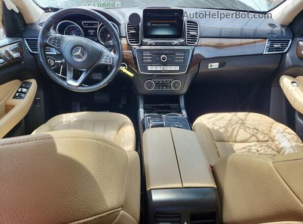 4JGDF6EE7HA767336 2017 MERCEDES-BENZ GLS White Вид панелі приладів