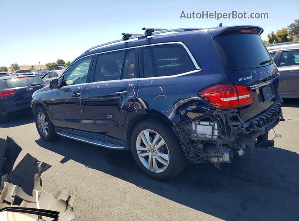 4JGDF6EE7HA964507 2017 MERCEDES-BENZ GLS Blue Հետևի ձախ