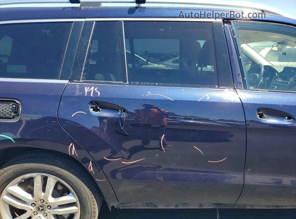 4JGDF6EE7HA964507 2017 MERCEDES-BENZ GLS Blue Սալոնի հետևի տեսք