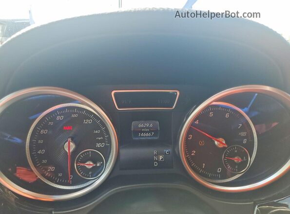 4JGDF6EE8HA976729 2017 MERCEDES-BENZ GLS White Instrument cluster view