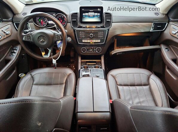 4JGDF6EE9HA889647 2017 MERCEDES-BENZ GLS Gray Widok deski rozdzielczej