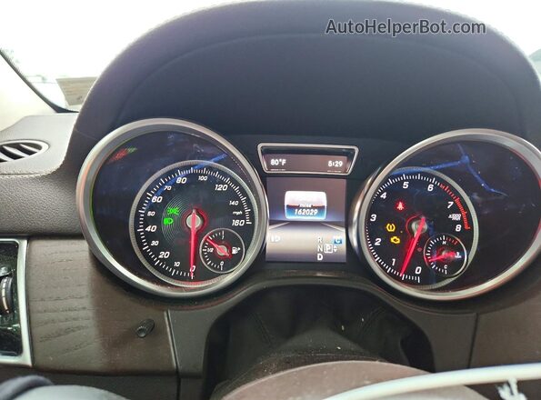 4JGDF6EE9HA889647 2017 MERCEDES-BENZ GLS Gray Widok zestawu wskaźników