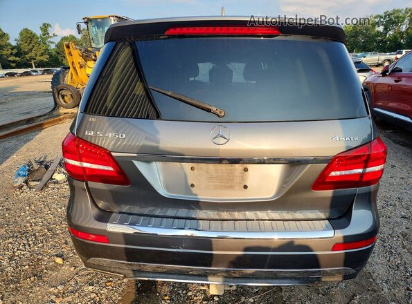 4JGDF6EE9HA889647 2017 MERCEDES-BENZ GLS Gray Widok z tyłu