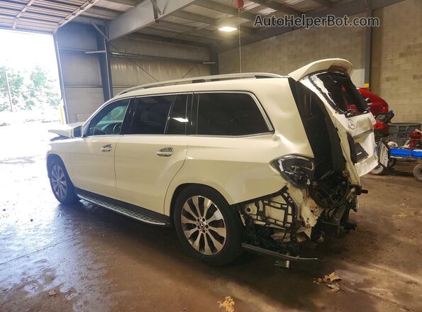 4JGDF6EE9JB150584 2018 MERCEDES-BENZ GLS White Trasero izquierdo