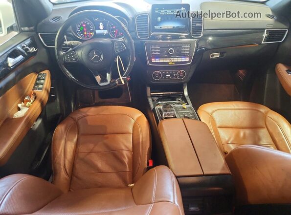 4JGDF6EE9JB150584 2018 MERCEDES-BENZ GLS White Vista del salpicadero