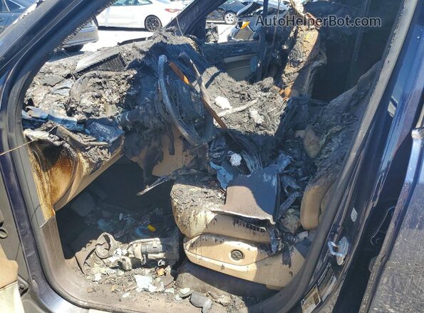 4JGDF6EEXHA837041 2017 MERCEDES-BENZ GLS Синий Вид салона спереди