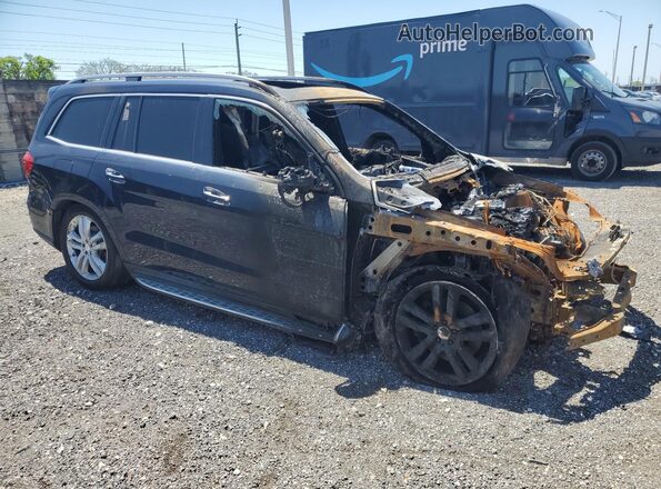4JGDF6EEXHA837041 2017 MERCEDES-BENZ GLS Синий Панорамный вид салона 360°