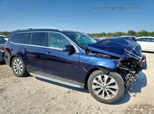4JGDF6EEXJB121109 2018 MERCEDES-BENZ GLS Blue Առջևի աջ