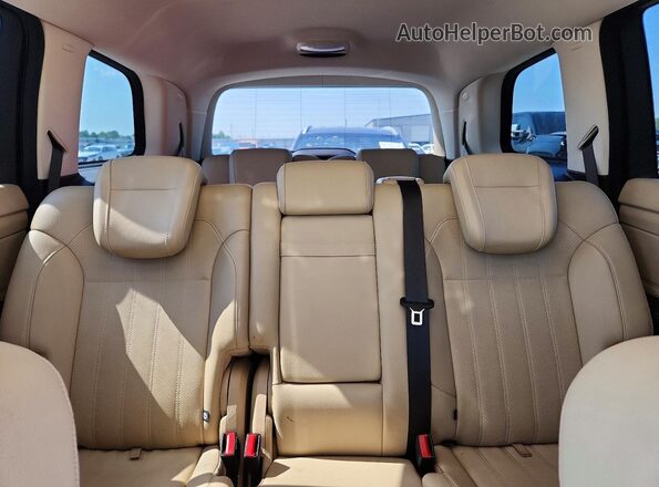 4JGDF6EEXJB121109 2018 MERCEDES-BENZ GLS Blue Հետևի նստատեղերի տեսք