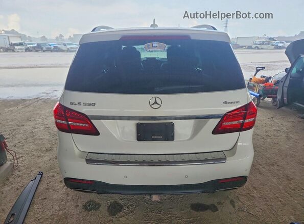 4JGDF7DE0JB005778 2018 MERCEDES-BENZ GLS White Հետևի տեսք