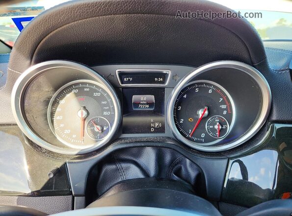 4JGDF7DE1HA800144 2017 MERCEDES-BENZ GLS White ხელსაწყოთა პანელის ხედი