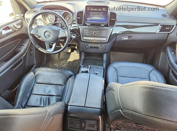 4JGDF7DE1HA800144 2017 MERCEDES-BENZ GLS White წინა პანელის ხედი