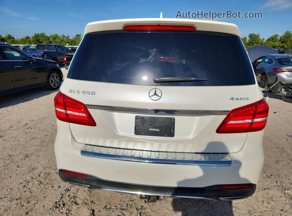 4JGDF7DE1HA800144 2017 MERCEDES-BENZ GLS White უკანა ხედი