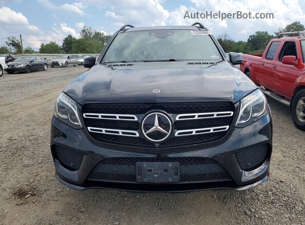 4JGDF7DE1JB118798 2018 MERCEDES-BENZ GLS Черный Вид спереди