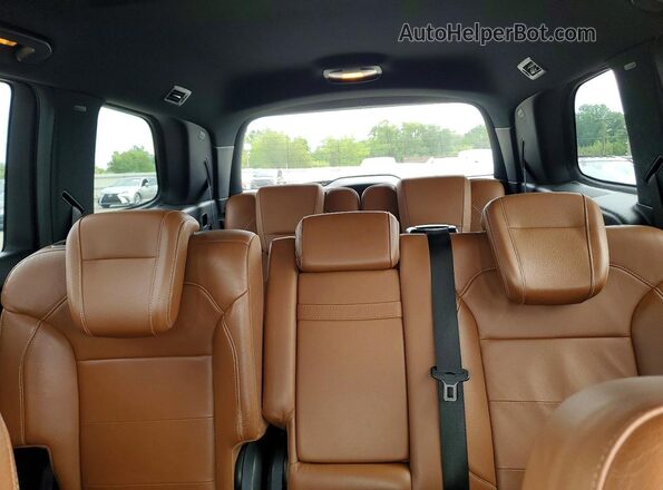4JGDF7DE1JB118798 2018 MERCEDES-BENZ GLS Черный Вид задних сидений