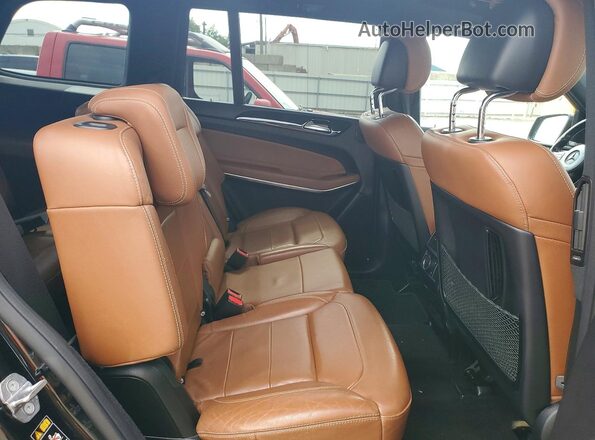 4JGDF7DE1JB118798 2018 MERCEDES-BENZ GLS Черный Вид задней части салона