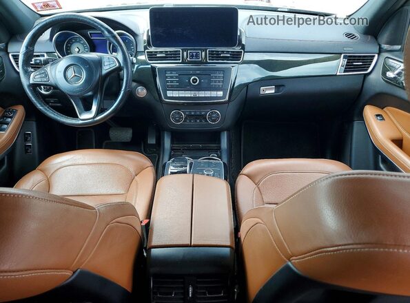 4JGDF7DE1JB118798 2018 MERCEDES-BENZ GLS Черный Вид панели приборов