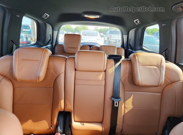 4JGDF7DE3HA843867 2017 MERCEDES-BENZ GLS Blue უკანა სავარძლების ხედი