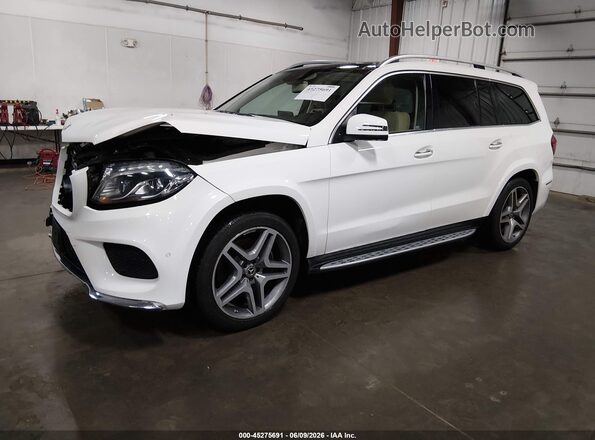 4JGDF7DE3KB210707 2019 MERCEDES-BENZ GLS 550 White Przód lewy