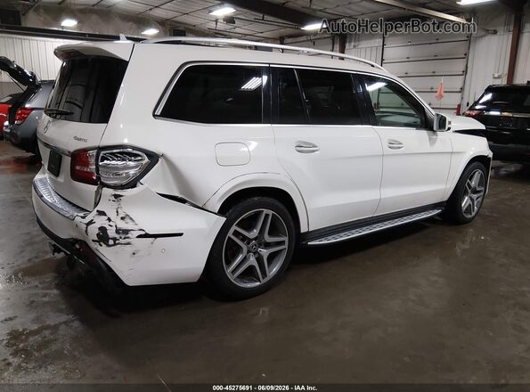 4JGDF7DE3KB210707 2019 MERCEDES-BENZ GLS 550 White Tył prawy