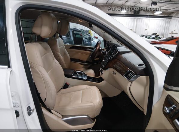 4JGDF7DE3KB210707 2019 MERCEDES-BENZ GLS 550 White Widok wnętrza z przodu