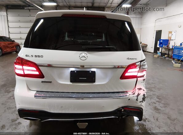 4JGDF7DE3KB210707 2019 MERCEDES-BENZ GLS 550 White 